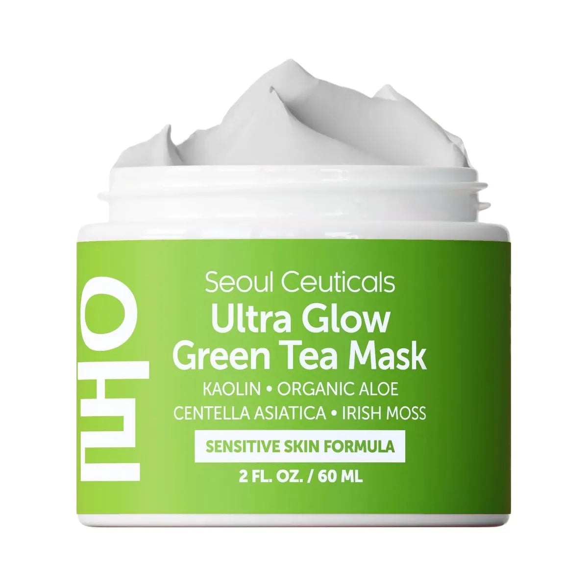 Seoul Ceuticals Korean Skin Care Ultra Glow Green Tea Mask