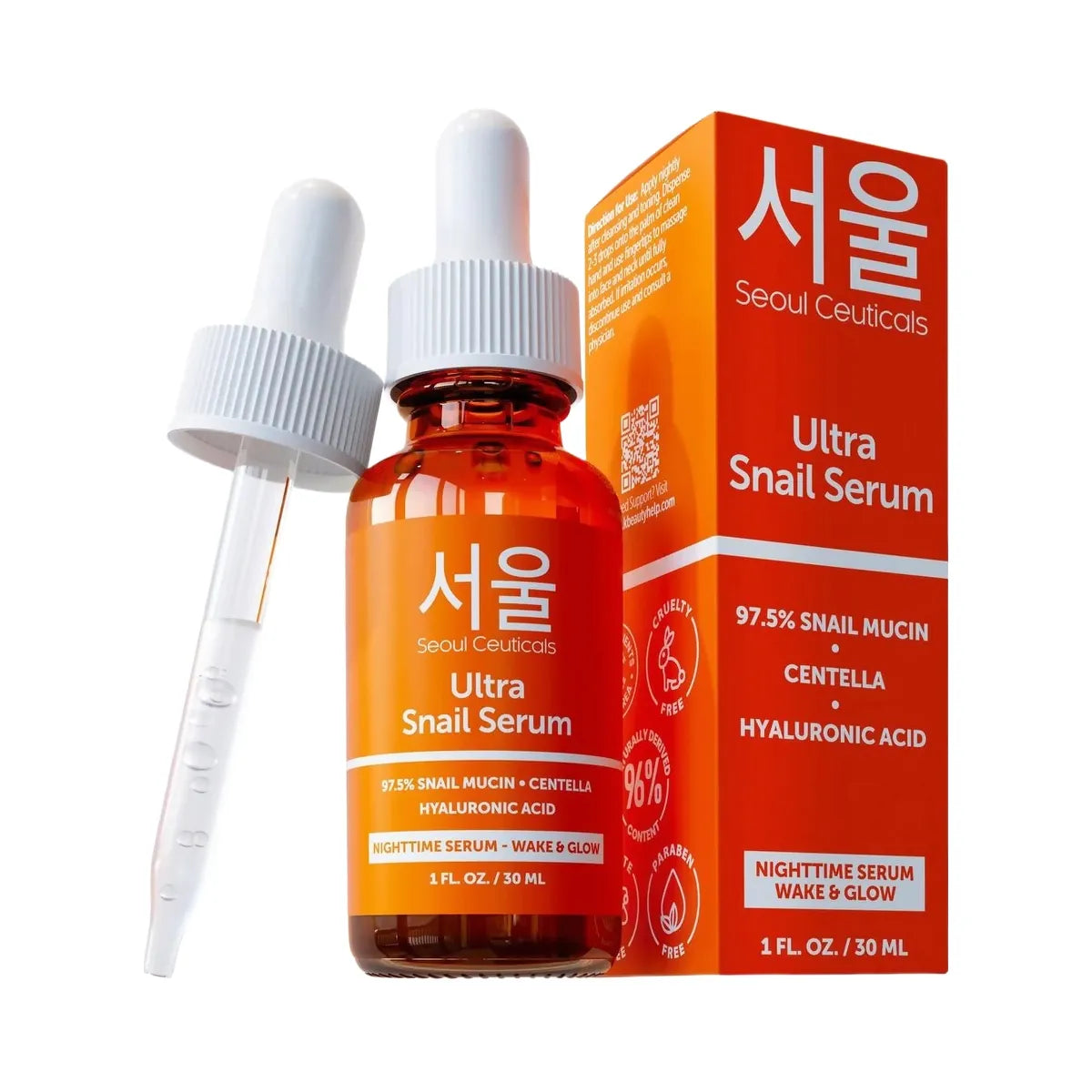 Seoul Ceuticals Korean Skin Care Ultra Snail Serum
