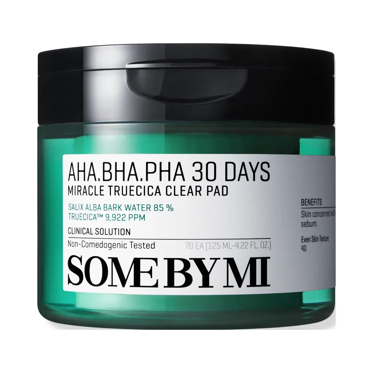 SOME BY MI AHA BHA PHA 30 Day Miracle Exfoliating Cica Toner Pads