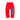 SP5DER Atlanta Open Leg Sweatpant Red