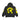 SP5DER Beluga Hoodie Onyx Yellow