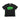 SP5DER Contrast Stitch Slub T-Shirt Black