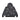 SP5DER Embroidered Aop Hoodie Black