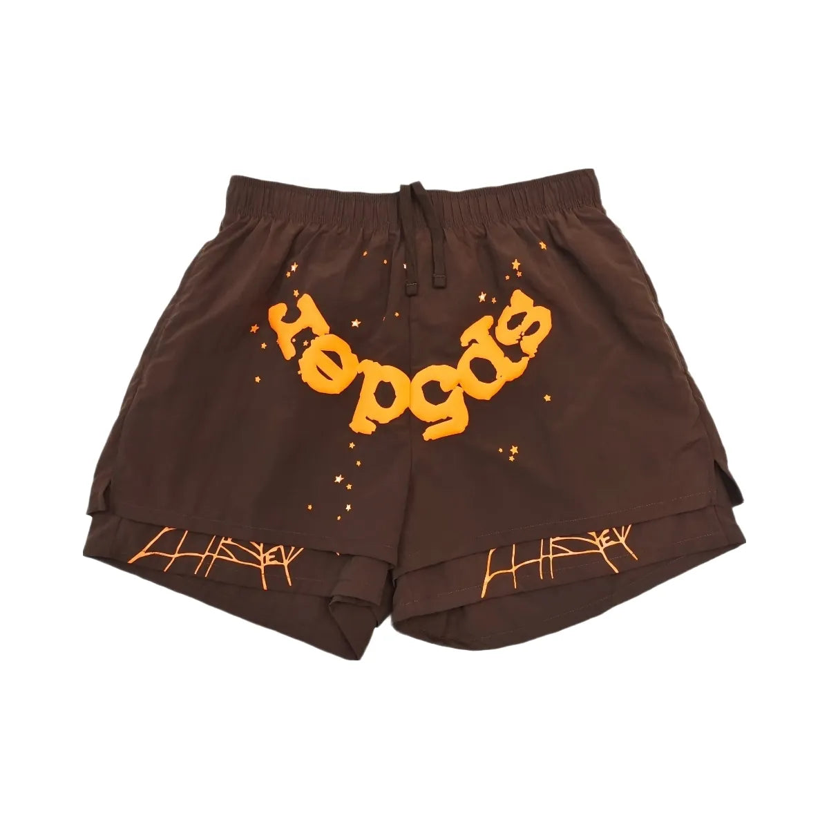 SP5DER Og Web Double Layer Short Brown Orange