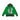 SP5DER Triple 5 Stitch Zip Up Hoodie Green