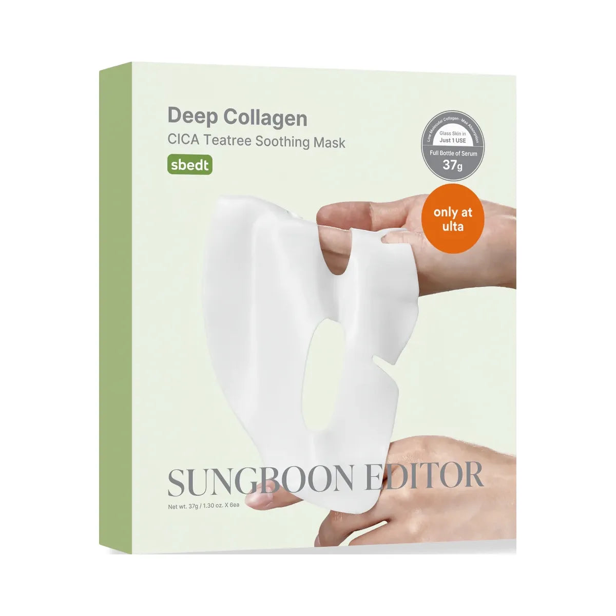 SUNGBOON EDITOR Deep Collagen CICA Teatree Soothing Mask