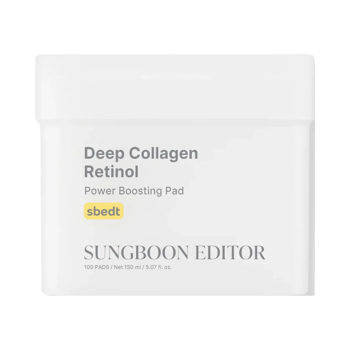 SUNGBOON EDITOR Deep Collagen Retinol Power Boosting Pad