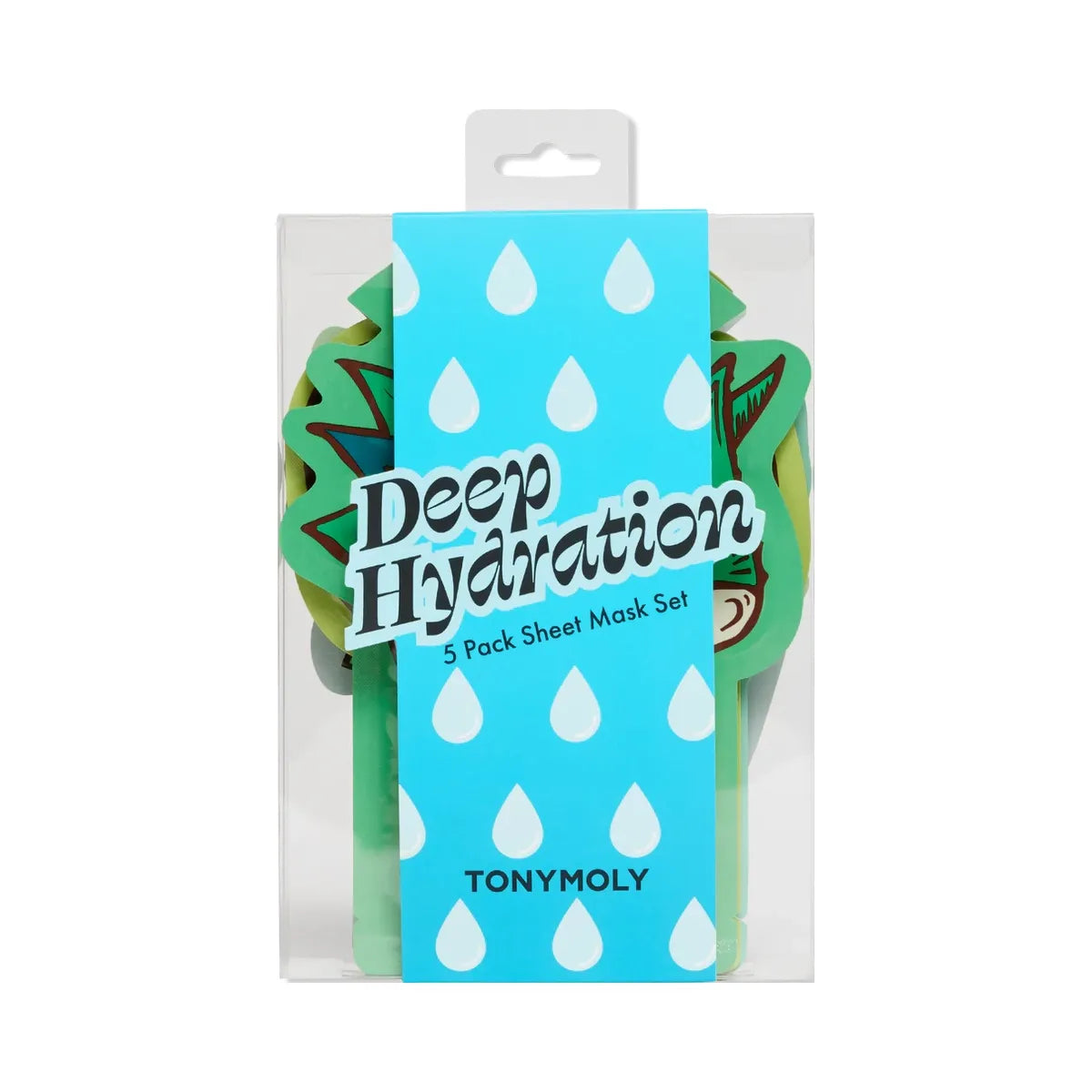TONYMOLY Deep Hydration 5 Pack Sheet Mask Set