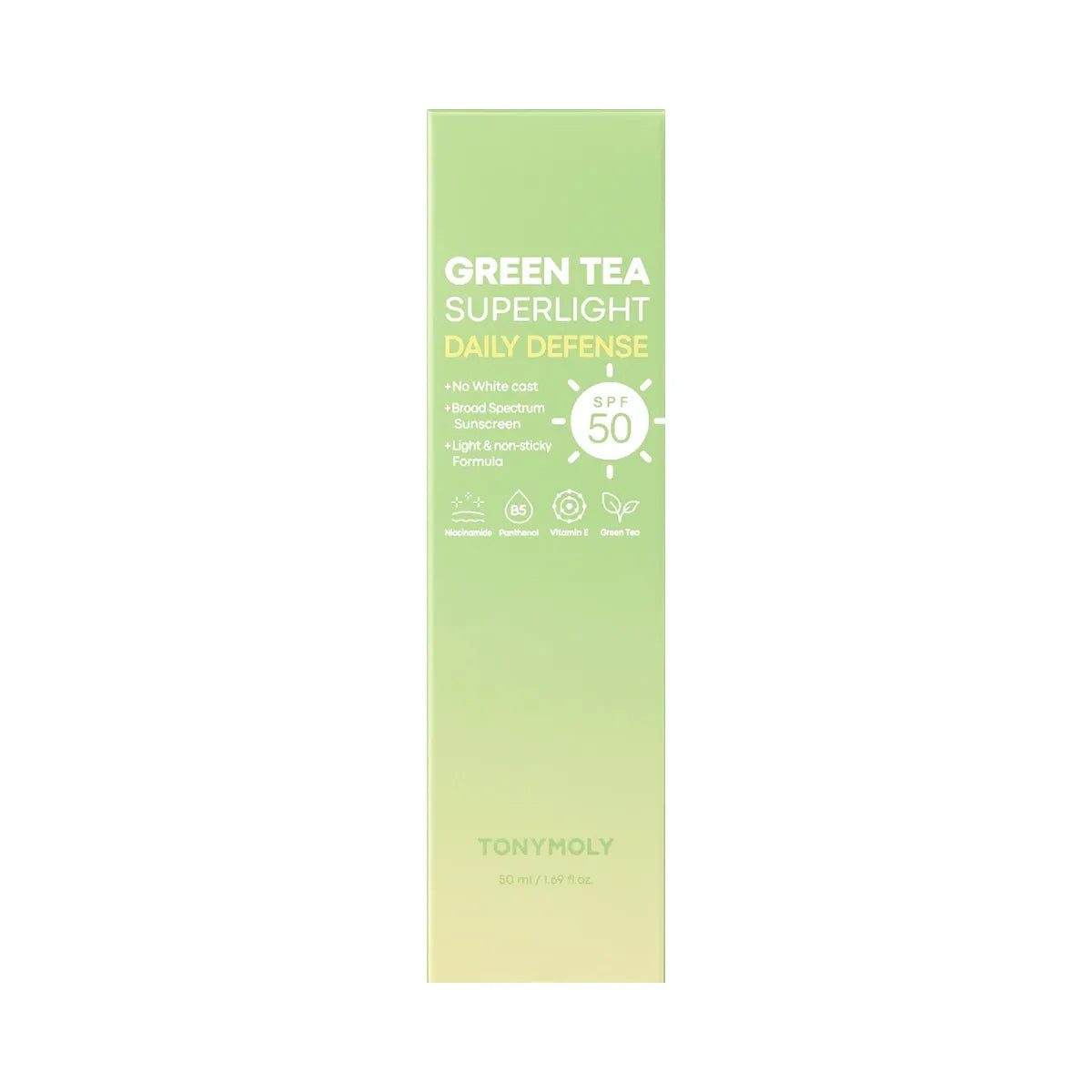 TONYMOLY Green Tea Superlight Daily Defense Sun Screen SPF 50