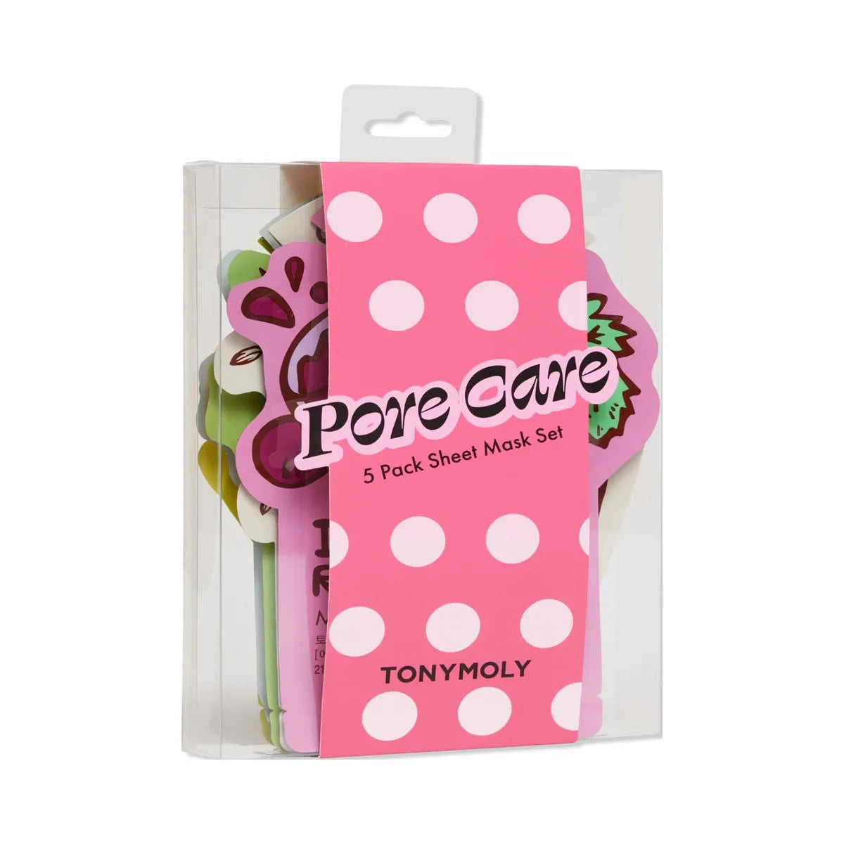 TONYMOLY Pore Care 5 Pack Sheet Mask Set