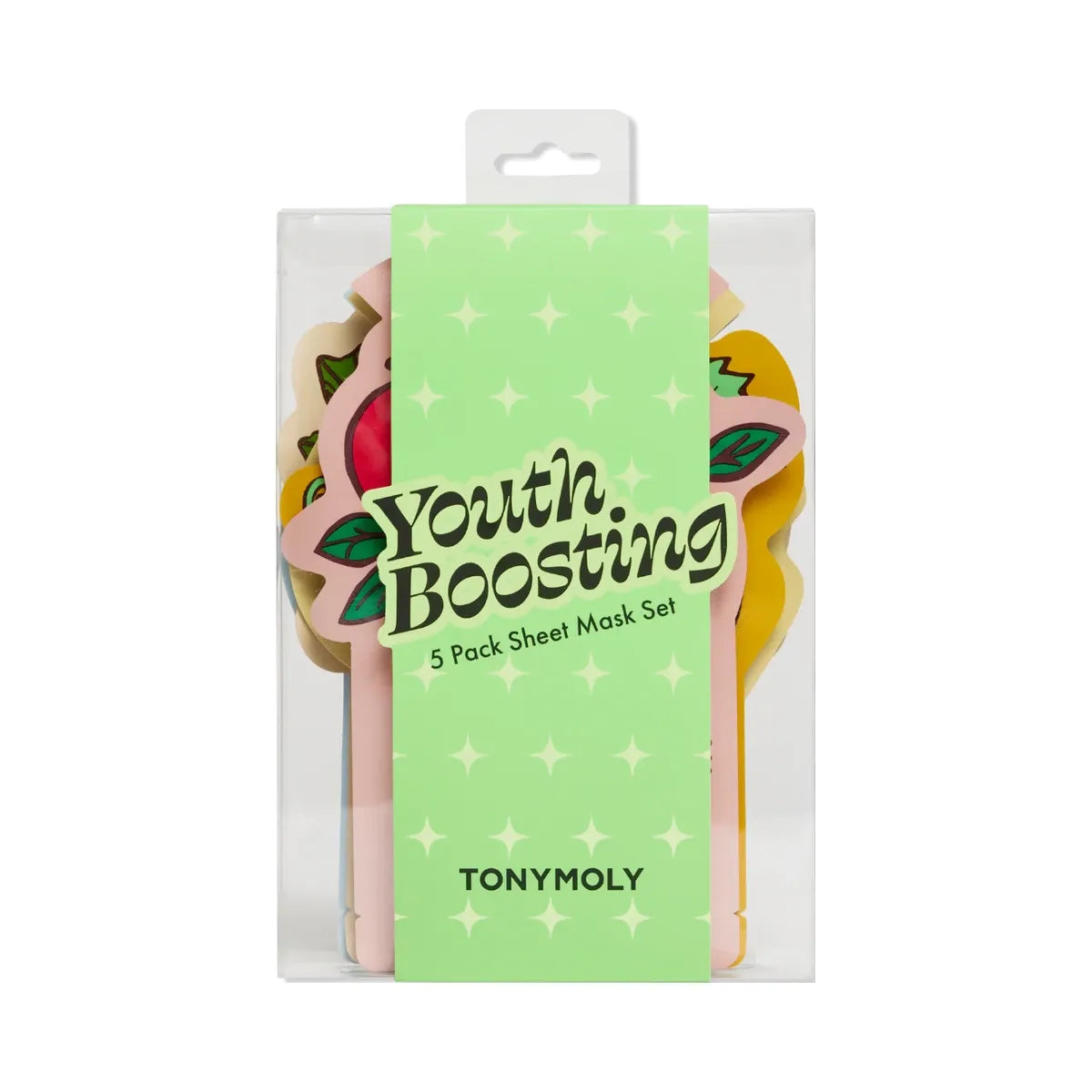 TONYMOLY Youth Boosting 5 Pack Sheet Mask Set