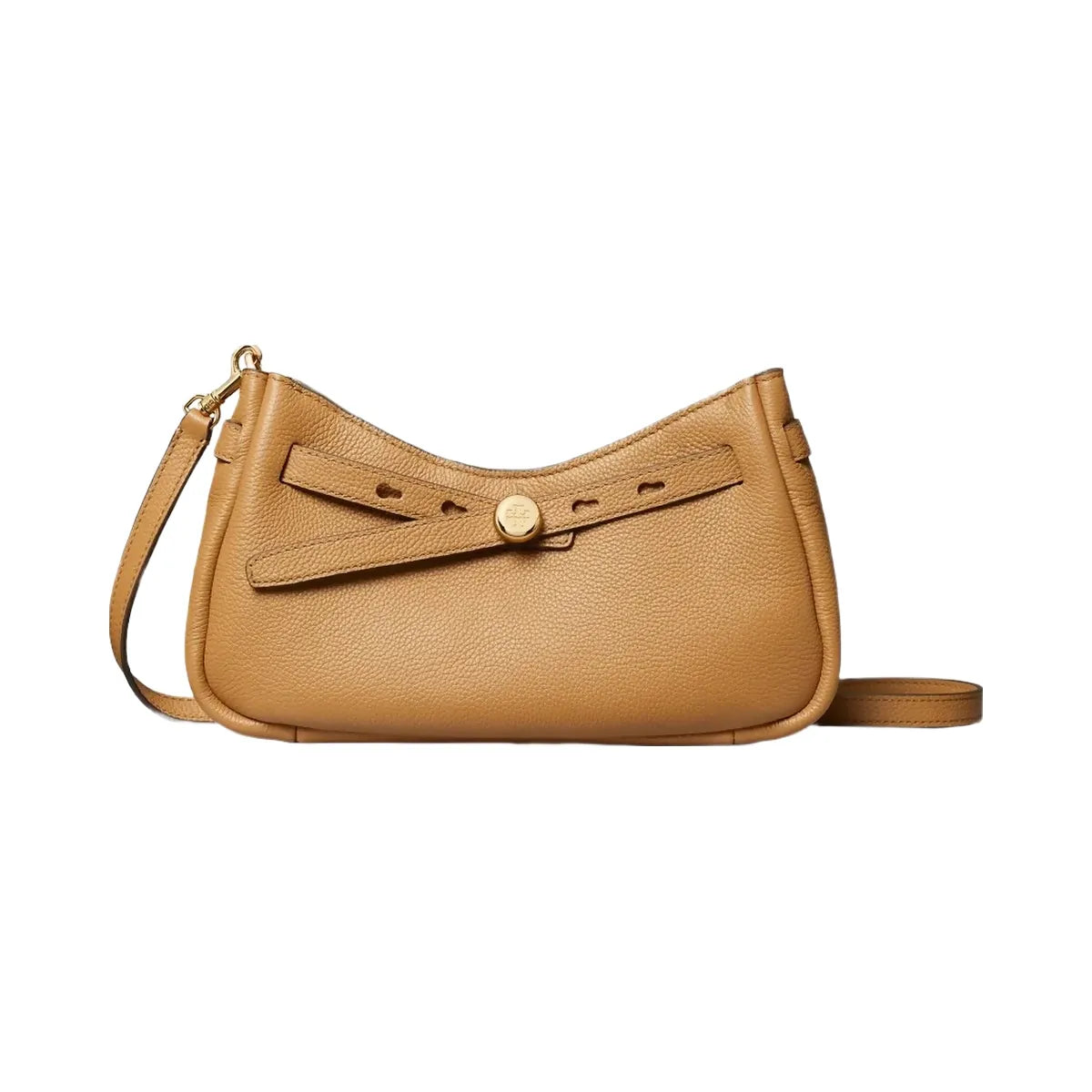 Tory Burch Romy Zip Top Crossbody Tiramisu