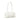 Tory Burch Small Crinkle Leather Marshmallow Satchel White