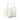Tory Burch Small Crinkle Leather Marshmallow Satchel White