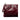 Tory Burch Small Kira Diamond Quilt Distressed Shoulder Bag Dark Carmine