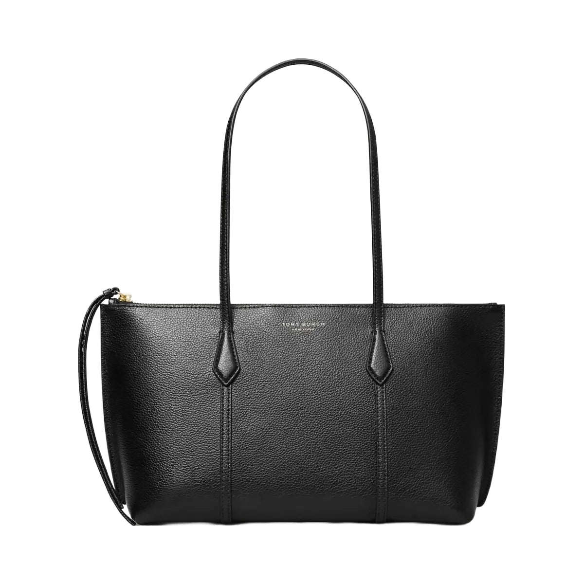 Tory Burch Small Perry Zip Tote Black