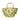 Tory Burch Small Raffia Embroidered Tote Wild Leaves