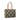 Tory Burch T Monogram Contrast Embossed Tote Black/White