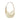 Tory Burch T Monogram Pebbled Small Balloon Bag Warm White