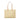 Tory Burch T Monogram Pebbled Tote Biscotti